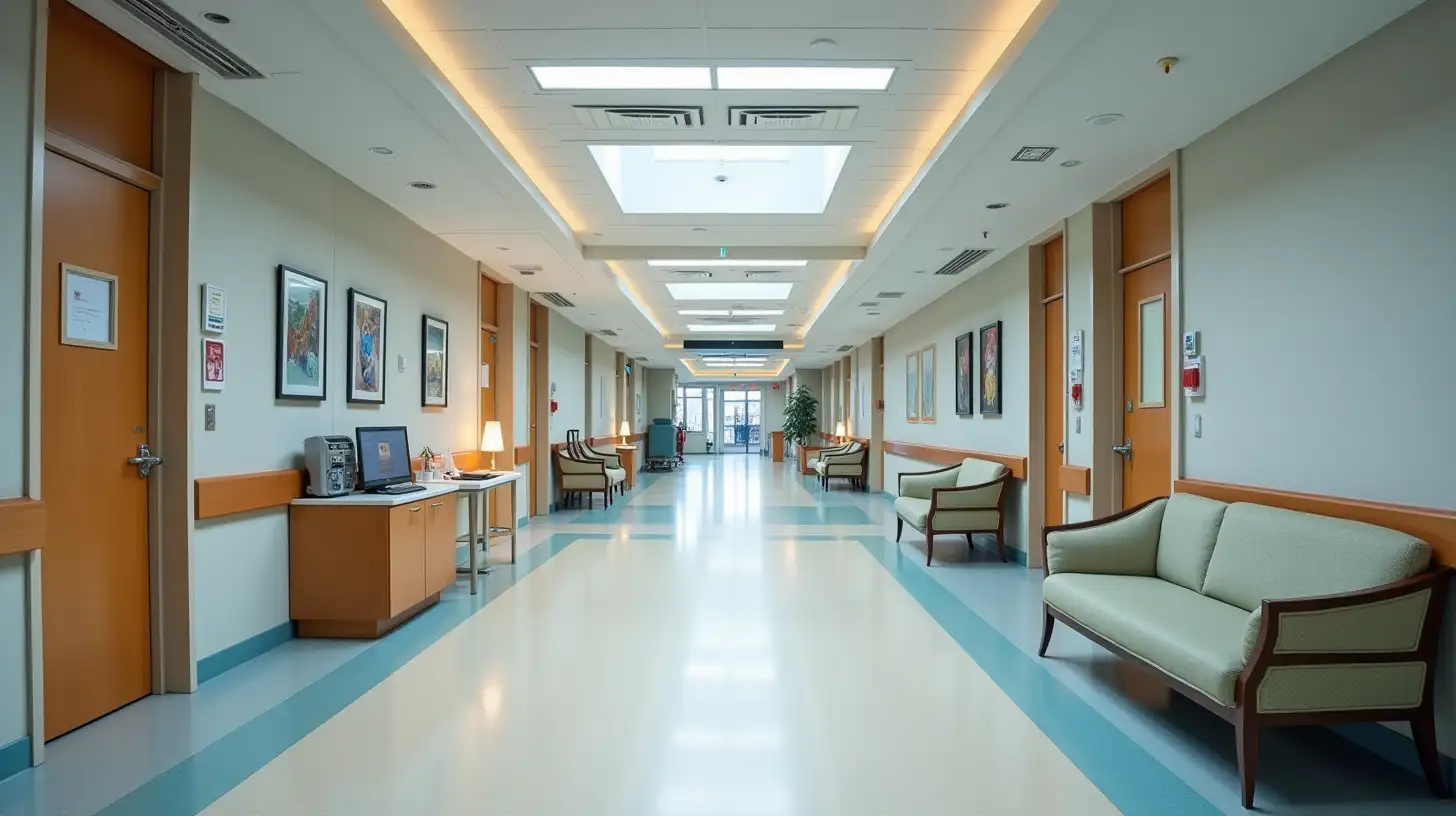 South ParkInspired Hospital Entrance Area