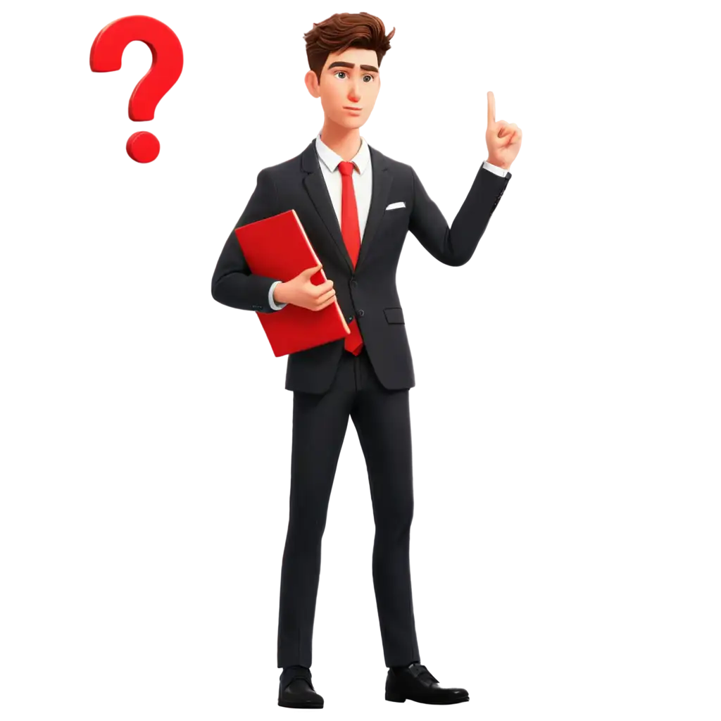 Annoyed-University-Student-in-Black-Suit-PNG-Animated-Illustration-for-Diverse-Applications