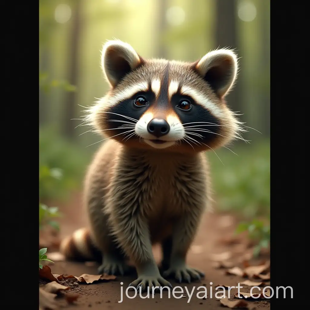 Funny-RaccoAI-Image-Prompt-Expansionon-Animated-Movie-Scene-with-WideAngle-Lens