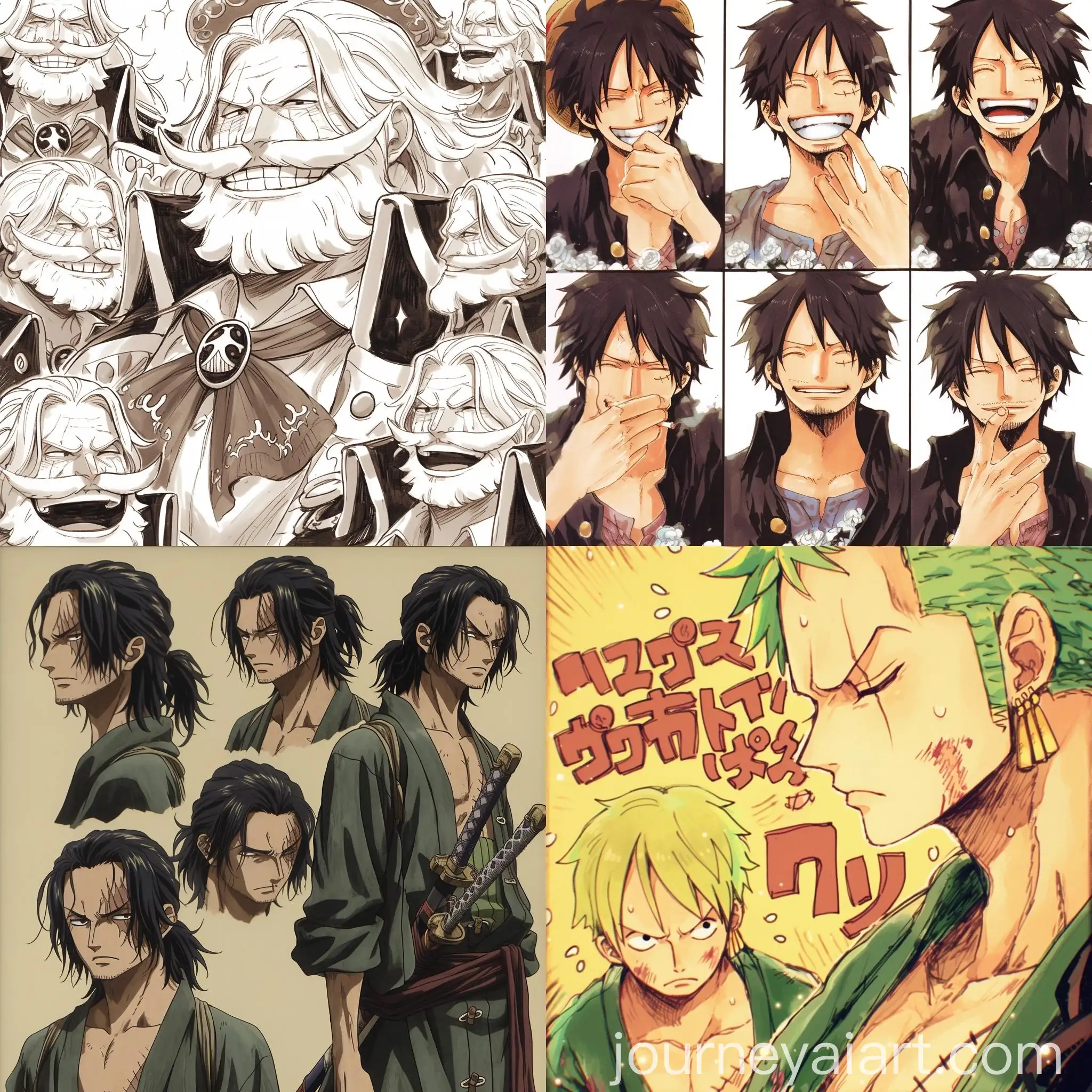 Various-Expressions-of-Manga-Characters-in-Copic-Style