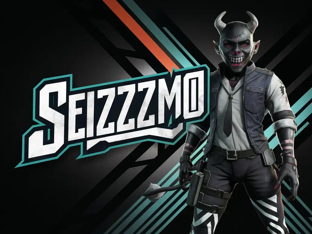 SeizzzMo-Logo-with-Smiling-Demon-in-Dark-PUBGInspired-Scene