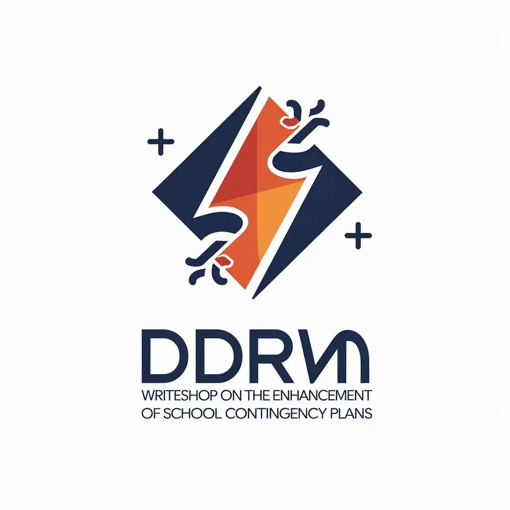 LOGO Design For DDRM Writeshop Disaster Preparedness in Education Sector