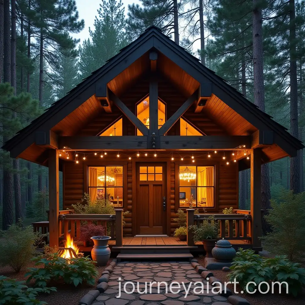 Cozy-Winter-CabinAI-Art-Prompt-Expansion-Retreat-in-a-Snowy-Landscape