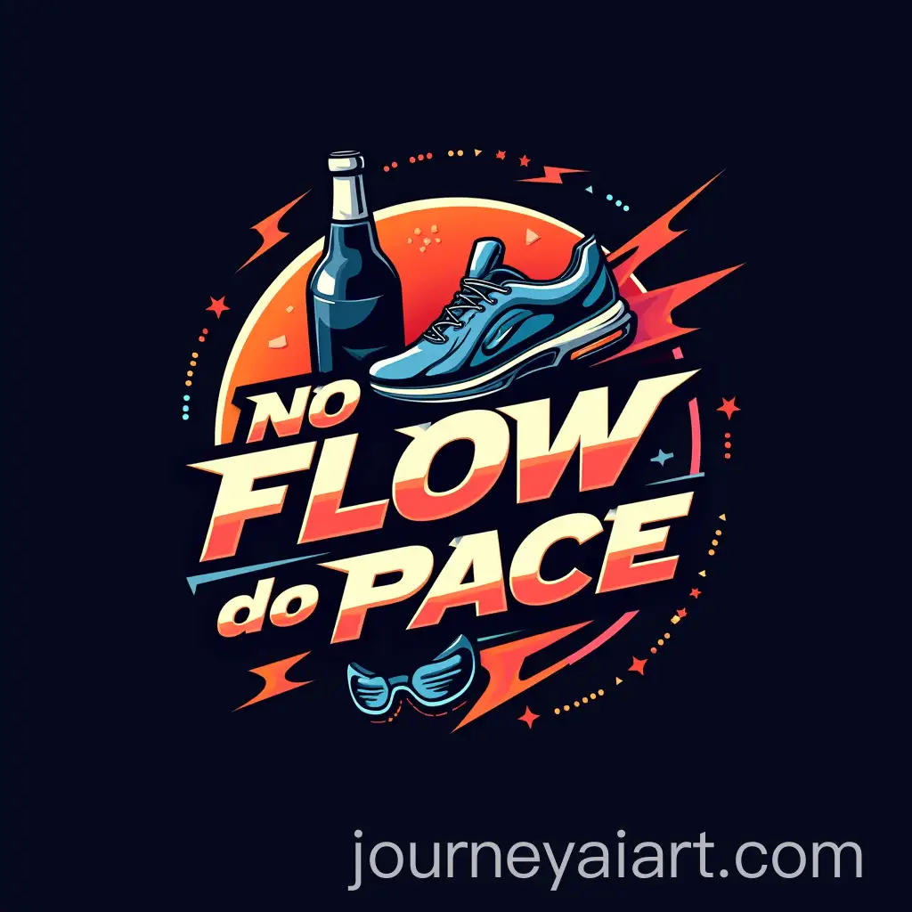 No-Flow-do-Pace-Street-Racing-Channel-Logo-with-Racing-Elements