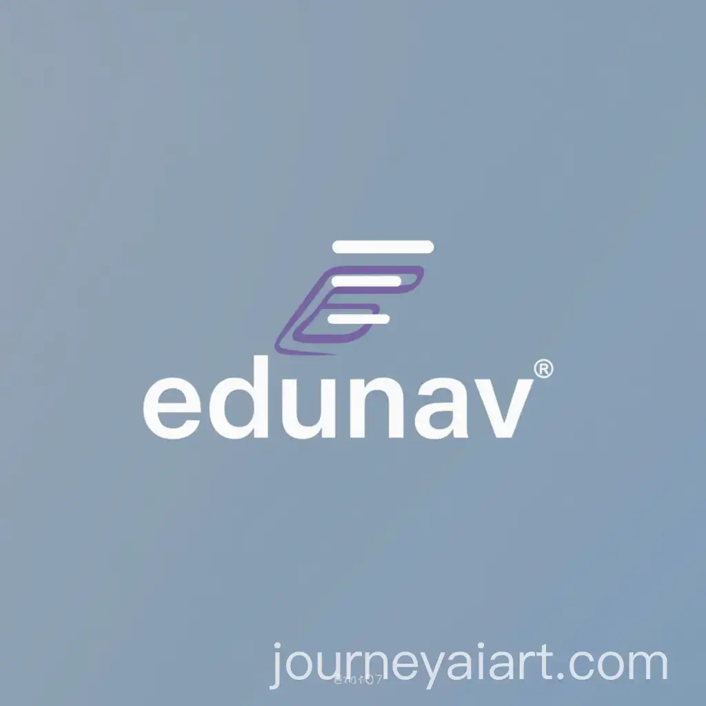 Minimalist-Logo-Design-for-Edunav-App-in-00fff7-Color