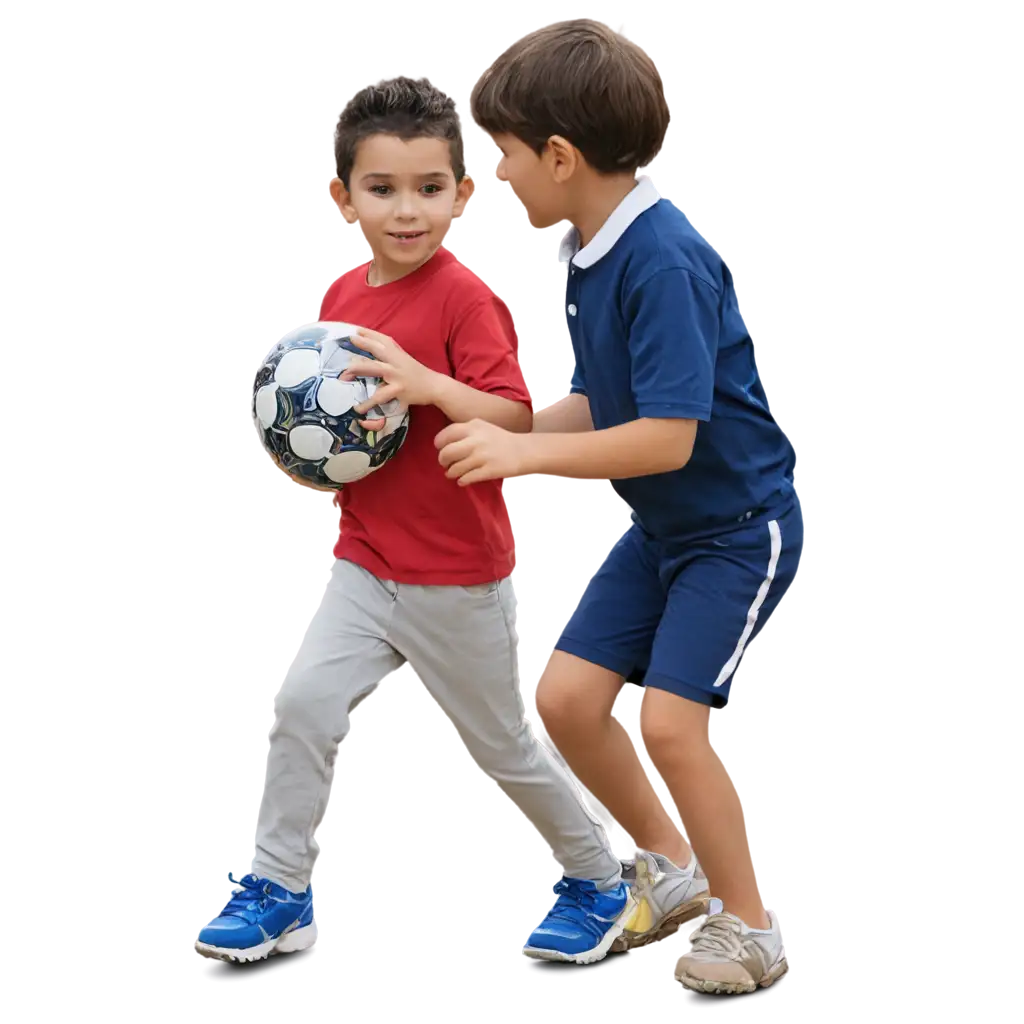 Child-Playing-with-Football-PNG-HighQuality-Image-for-Multiple-Applications