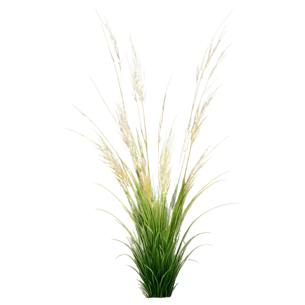 Tall-Ornamental-Grasses-with-Feathery-Tips-PNG-Isolated-with-Transparent-Background-for-Versatile-Use