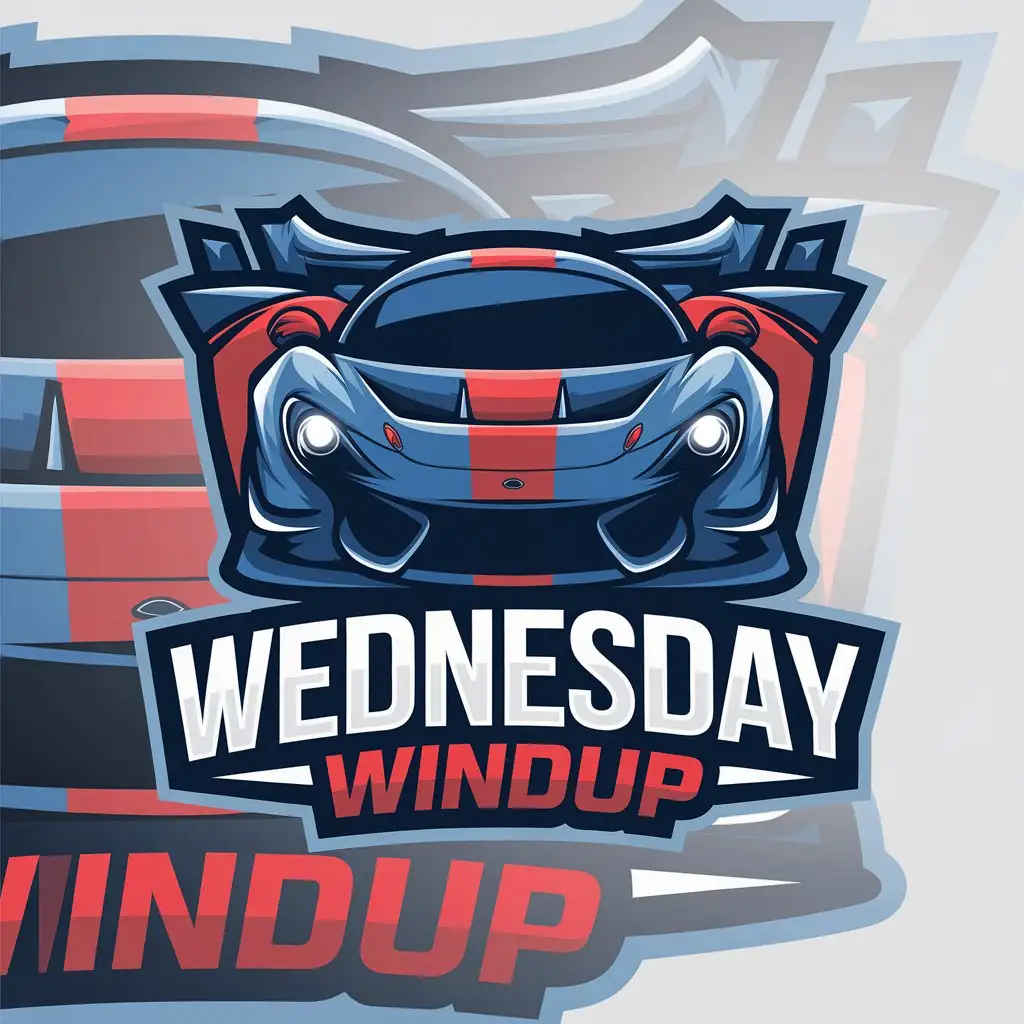 LOGO Design for Wednesday Windup RacingThemed with Complex Elements for Automotive Industry