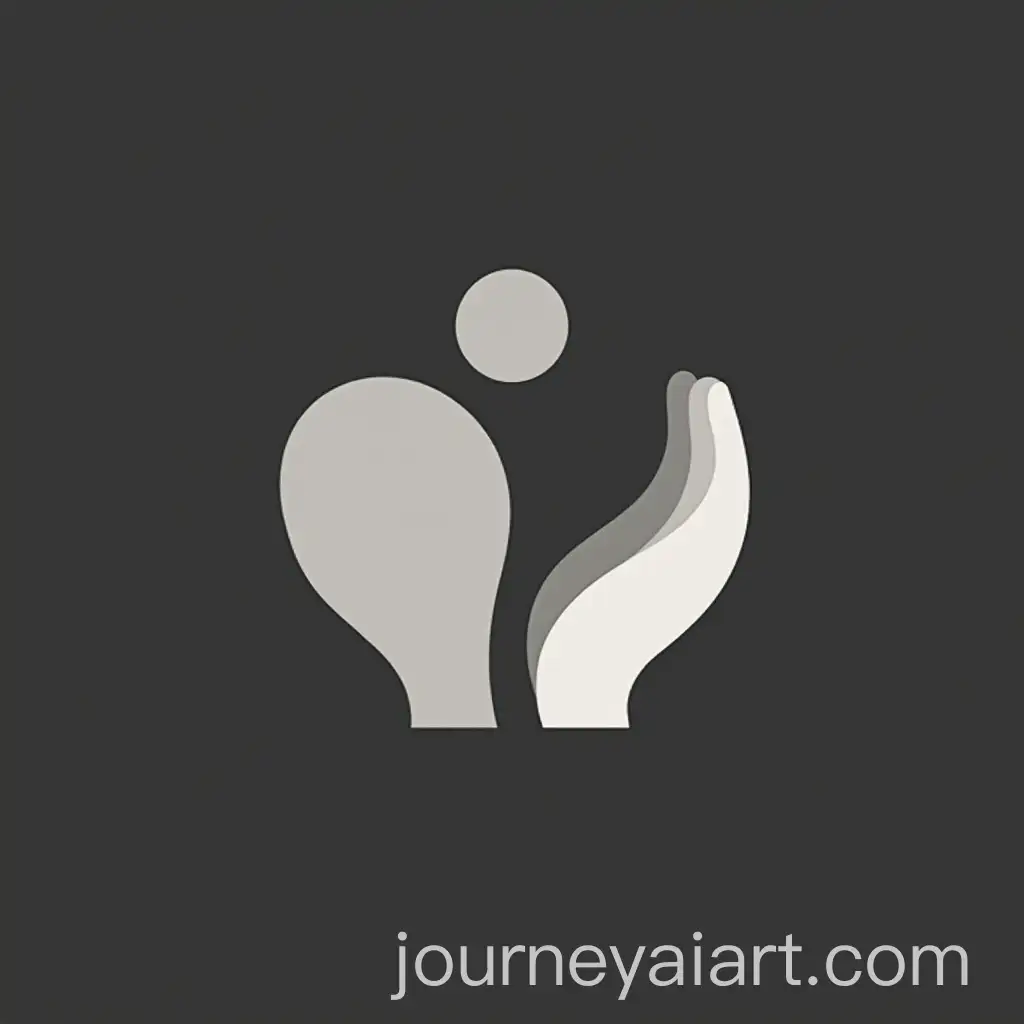 Minimalist-Symbol-Representing-Completeness-of-Care-in-Gray-Scale