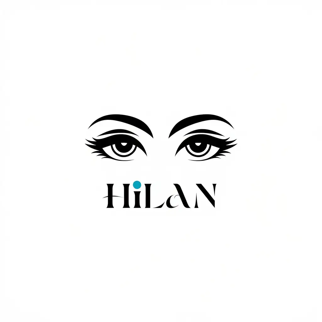 LOGO Design for Hilan Face Symbol with Moderate Style for Beauty Spa Industry