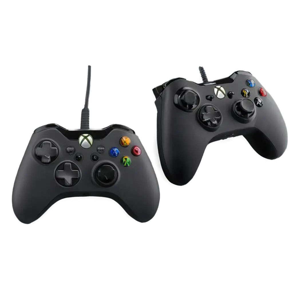 HighQuality-PNG-of-an-Xbox-Gamepad-for-Enhanced-Visual-Appeal