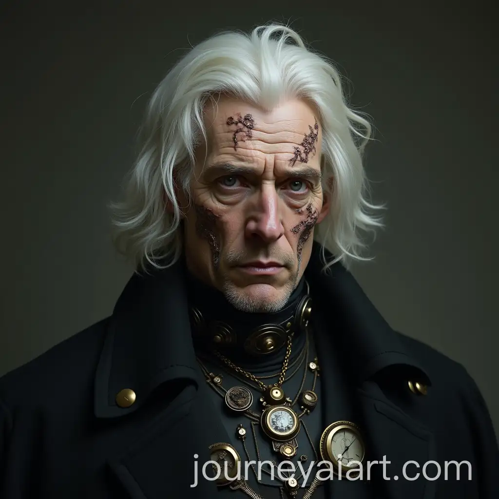 Portrait-of-a-Steampunk-Gentleman-with-Victorian-Cape-and-Unique-Facial-Features
