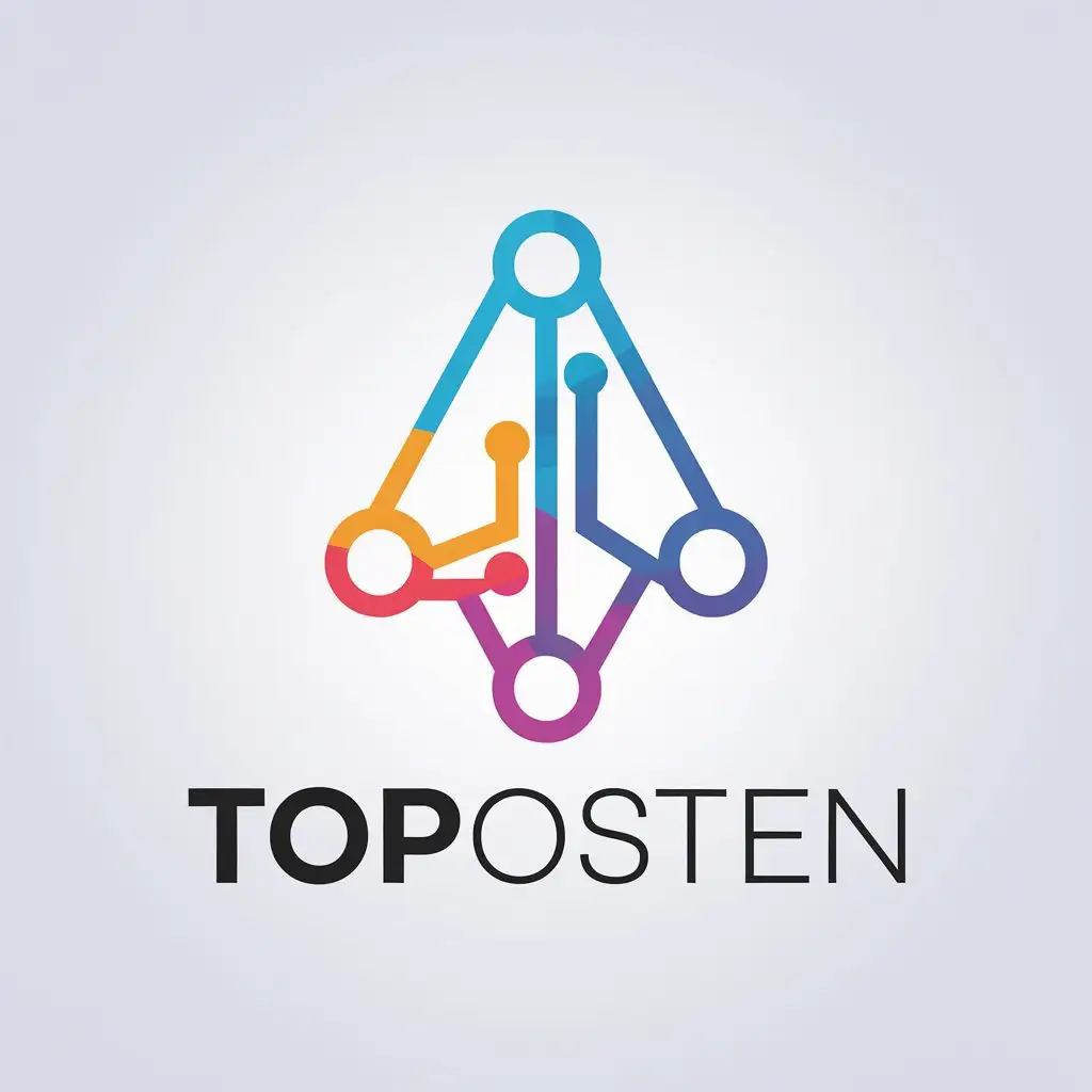 LOGO-Design-for-Toposten-Minimalist-AI-Points-in-Tech-Industry-with-Clear-Background