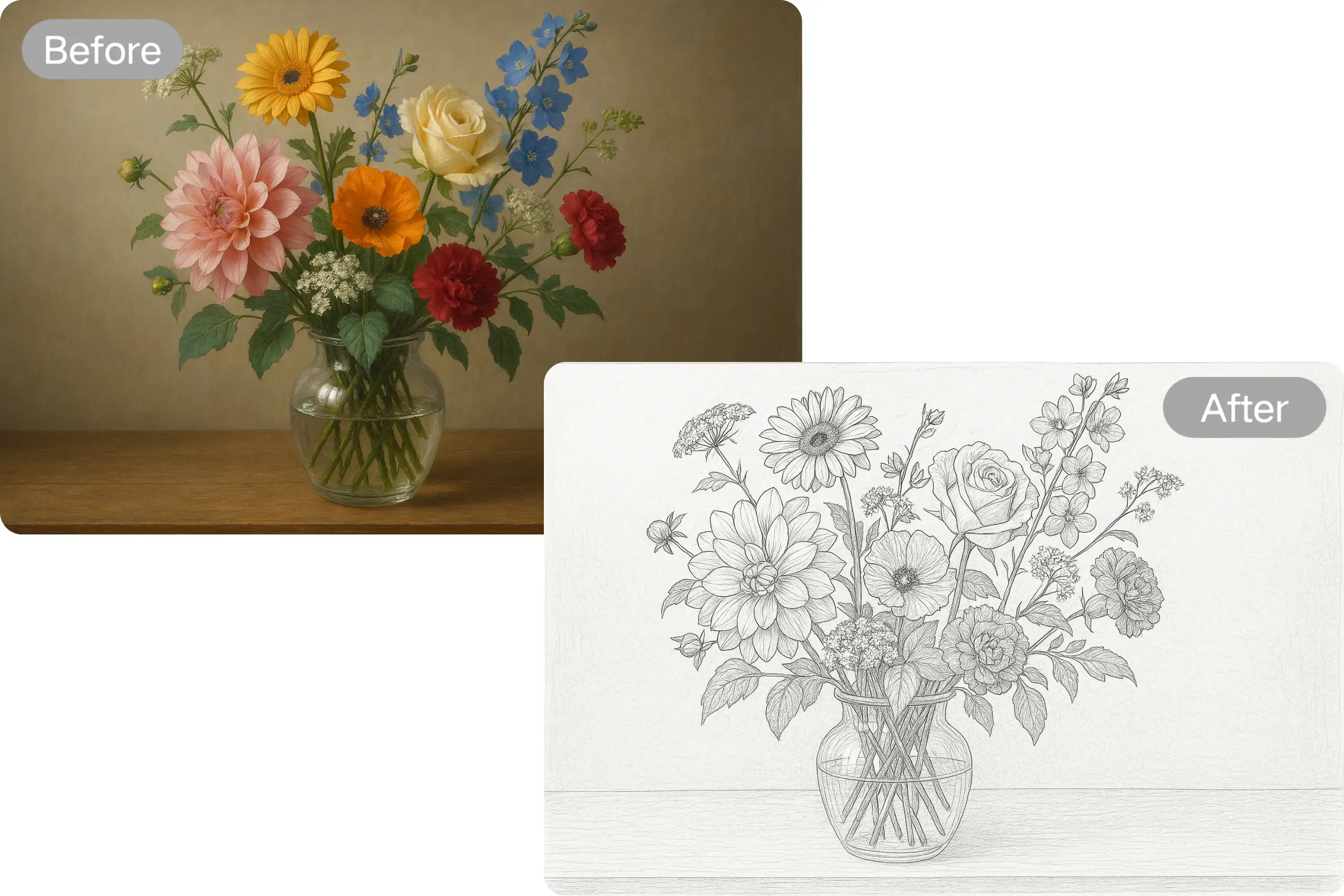 Variedad de Estilos de Dibujos
