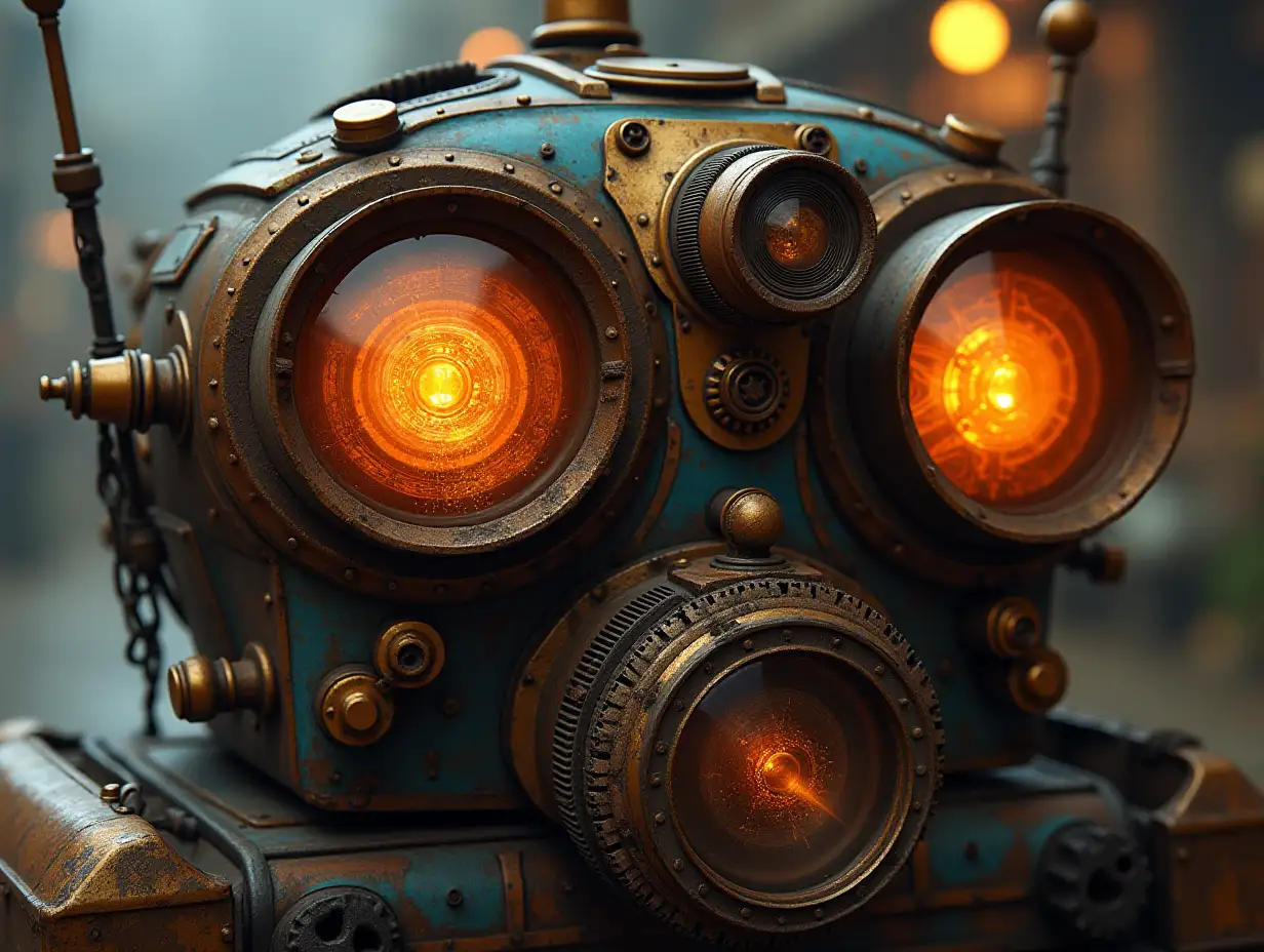 Steampunk 8k-Quality