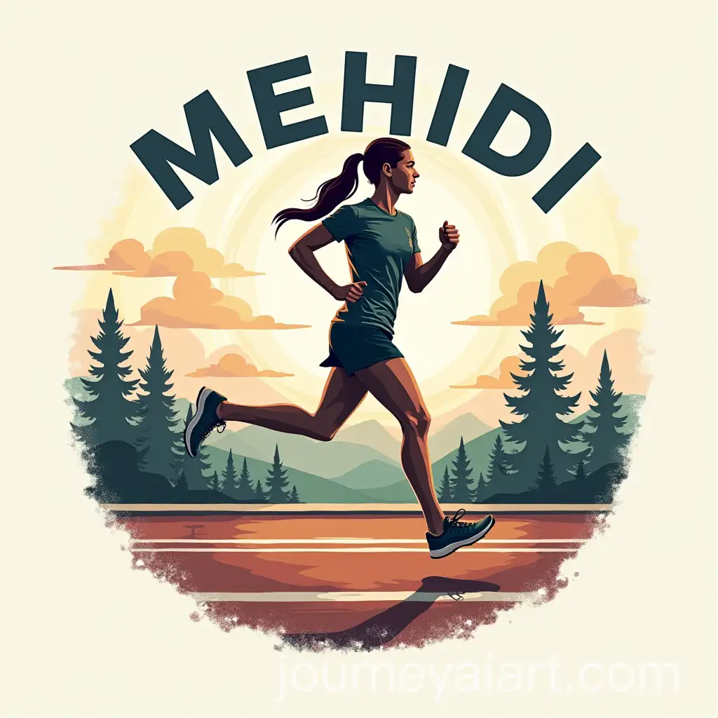 Girly-Design-Featuring-the-Word-MEHDI-with-Marathon-and-Nature-Themes
