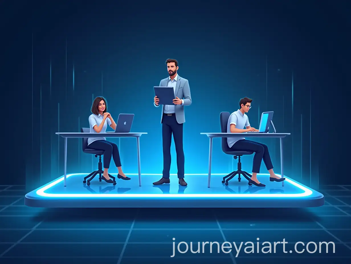 Futuristic-Virtual-Bridge-Connecting-Clients-and-IT-Experts