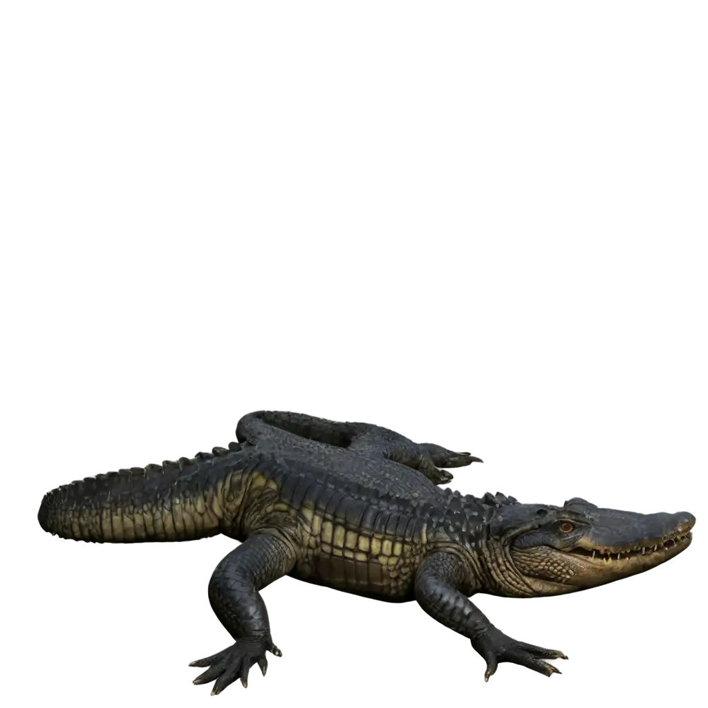 HighQuality-Alligator-PNG-Image-for-Versatile-Applications