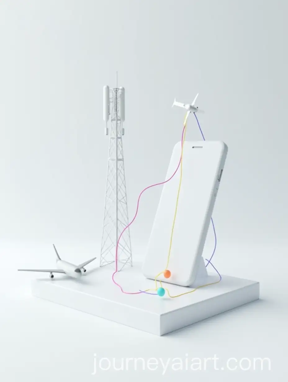 Minimalistic-3D-Rendering-of-Global-Connectivity-through-Telecommunications