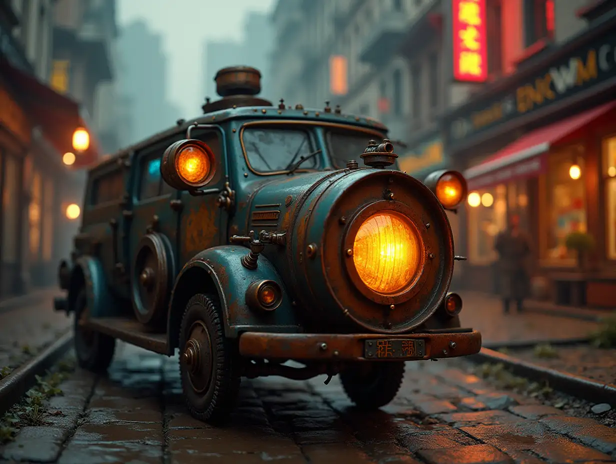 Steampunk 8k-Quality