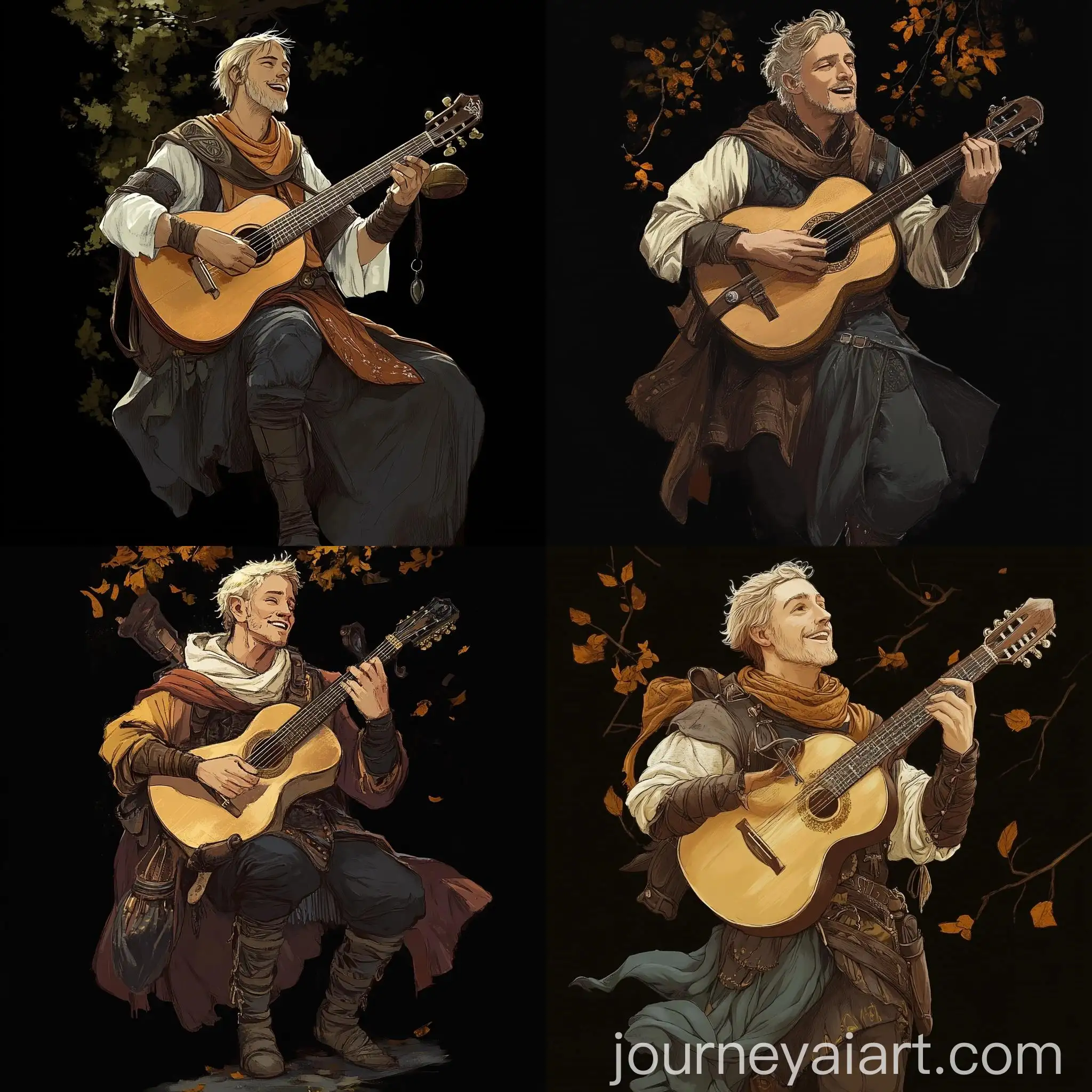 Bard-Singing-by-the-Campfire-at-Night