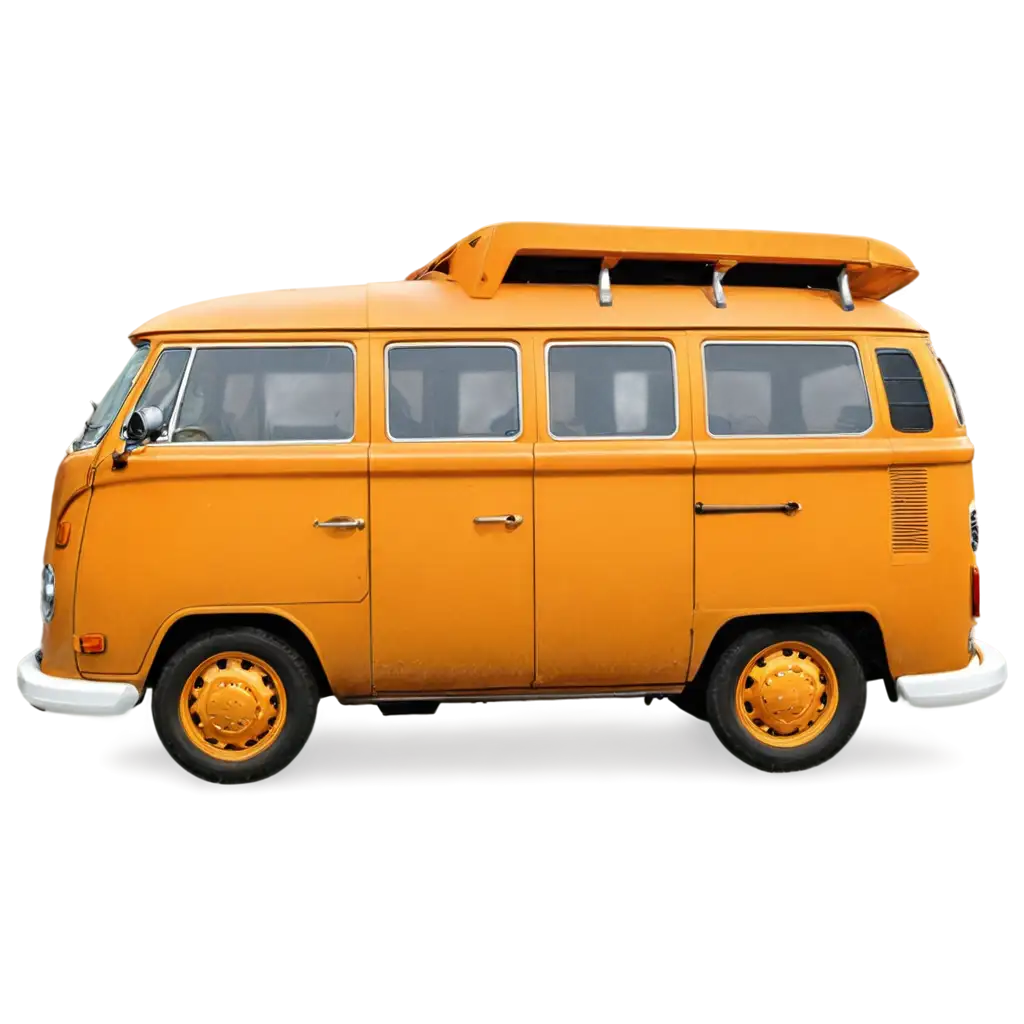 HyperRealistic-PNG-Image-of-a-Worn-Out-Orange-and-Yellow-Volkswagen-Kombi-VW-Bus-in-Delivery-Van-Style