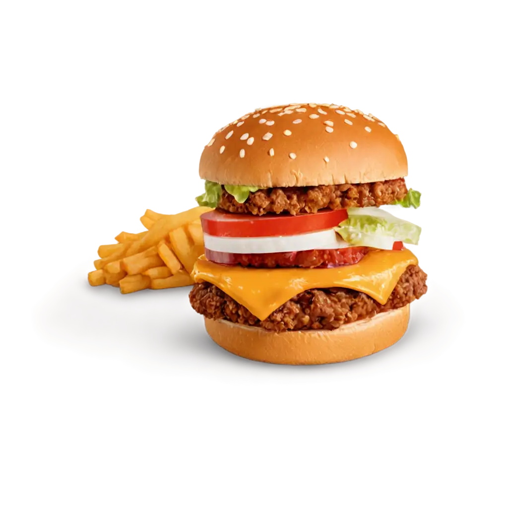 Zinger-Burger-with-Extra-Cheese-PNG-Image-High-Quality-and-Clear-Representation