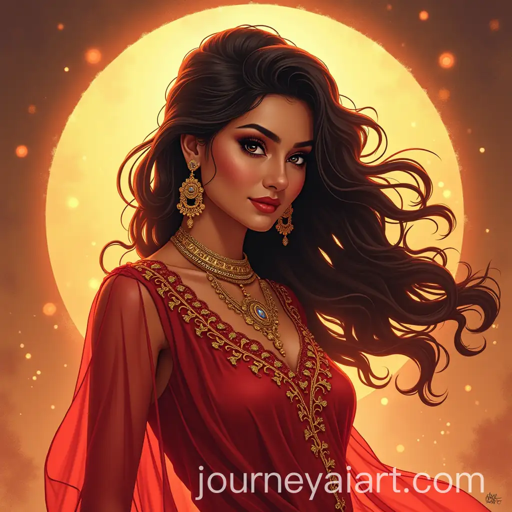 Bollywood-Actress-in-Stunning-Festival-Poster-Design