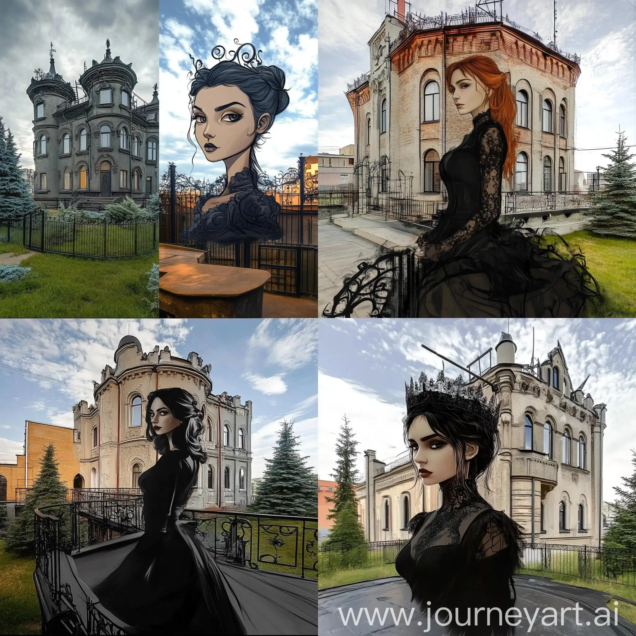 Cartoonish-Gothic-Style-Journey-Art