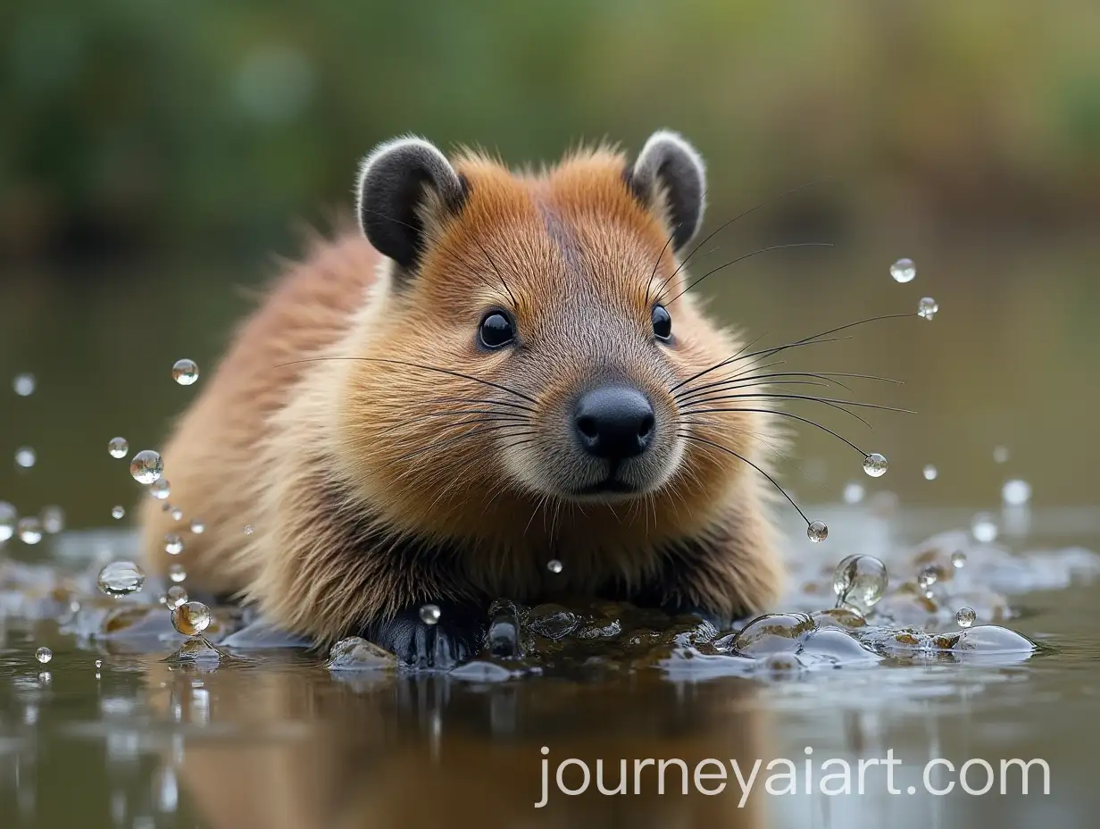 Beaver-Driving-a-Lada-Priora-in-a-Humorous-Scene