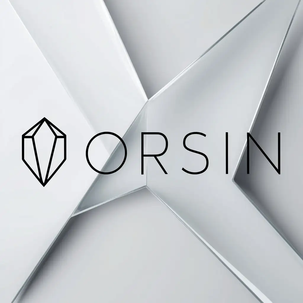 a logo design,with the text "Torsin", main symbol:Crystal,Moderate,be used in Others industry,clear background