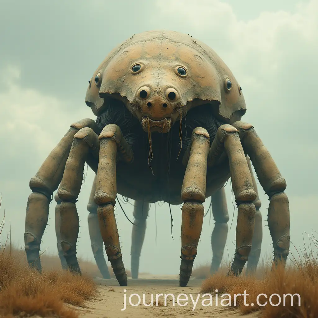 A-Collage-of-Animal-Features-Forming-a-Giant-Creature