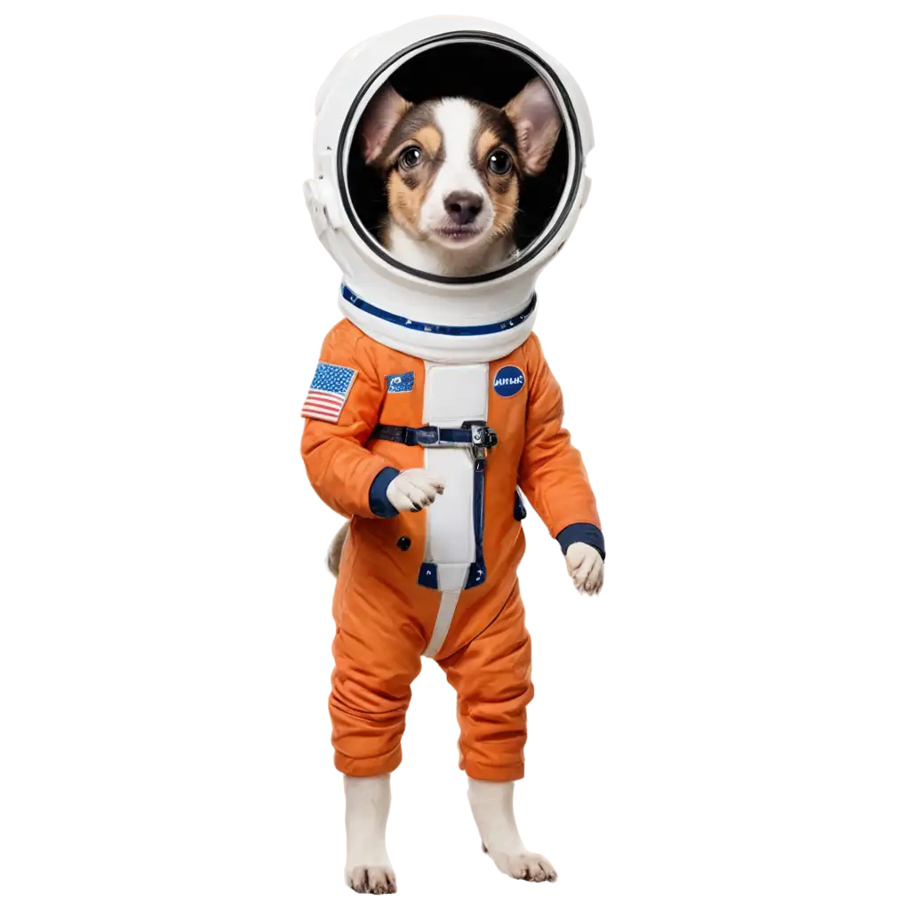 Explore-the-Vibrant-Universe-with-a-PNG-Dog-Astronaut-Image