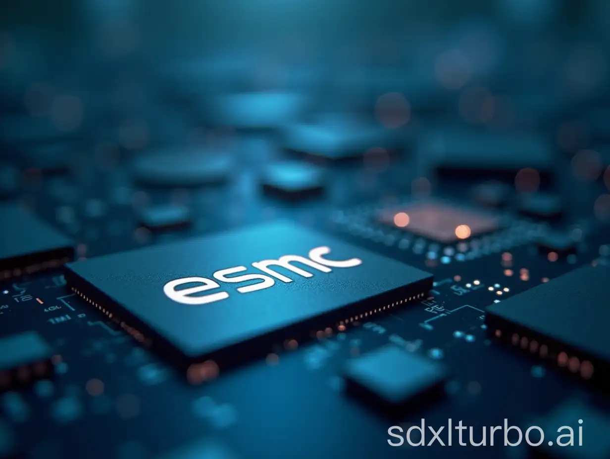 European-Semiconductor-Manufacturing-Company-ESMC-Logo-in-Semiconductor-Factory