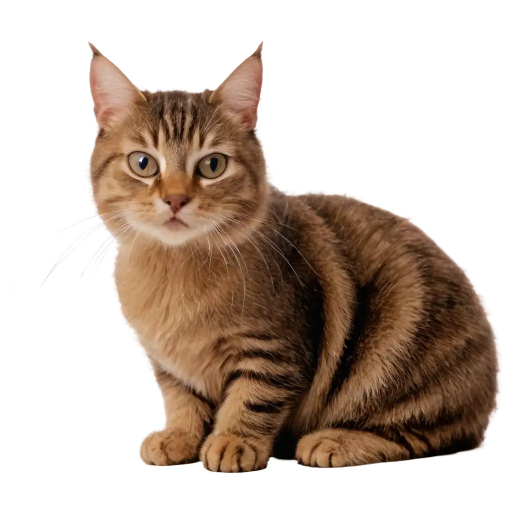 Graceful-Cat-PNG-Image-Enhancing-Online-Presence-with-HighQuality-Clarity