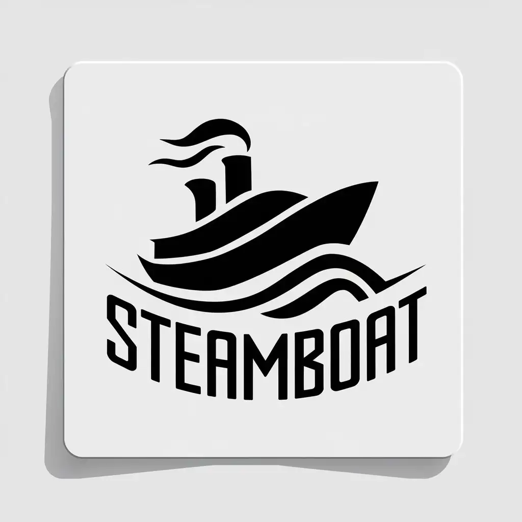 LOGO Design for Streamboatnet Nautical Theme with Streaming Concept