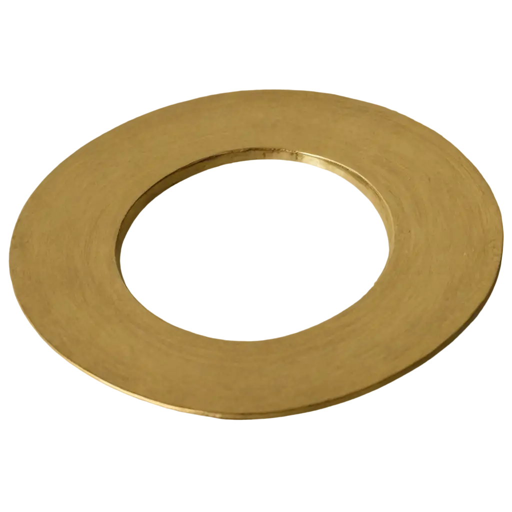 Round-Flate-Brass-Plate-PNG-Image-Artistic-Concept-for-Digital-Creations