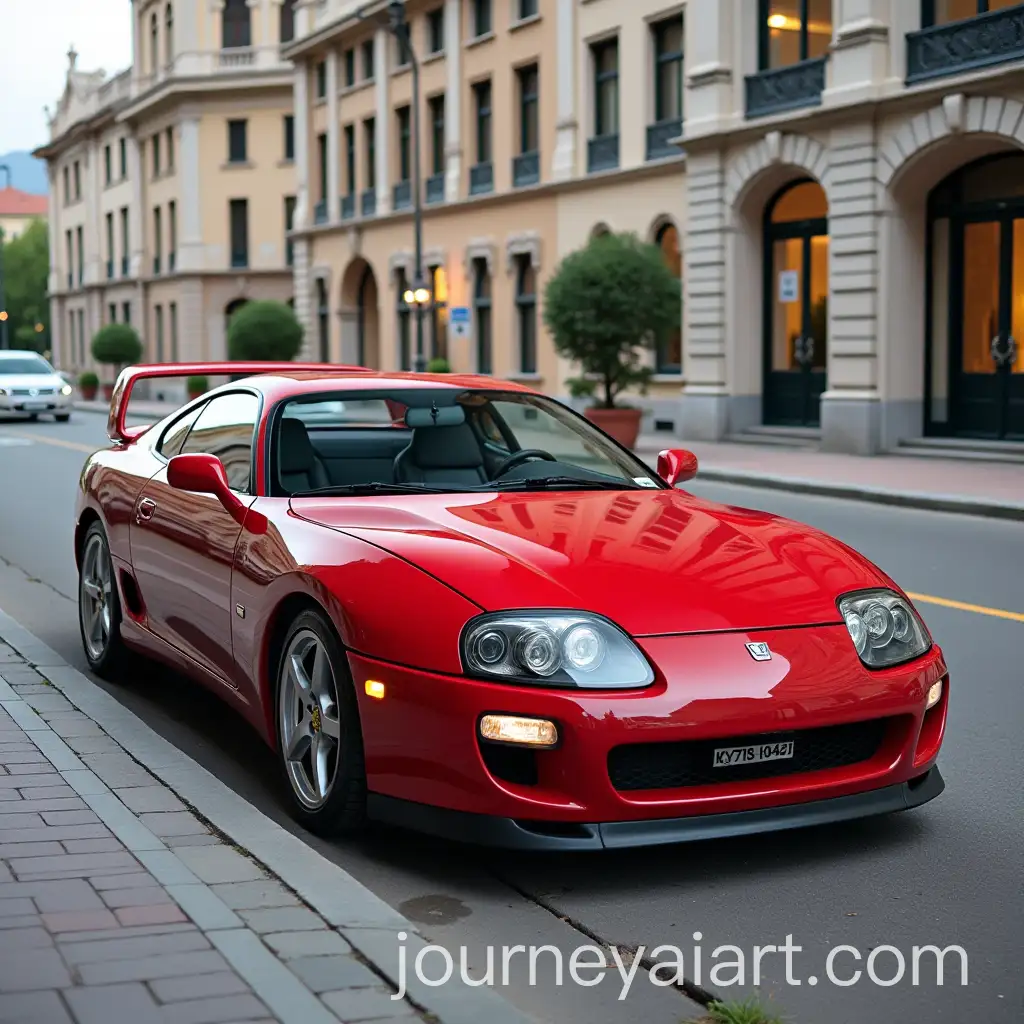 Customized-1994-Supra-Sports-Car-in-Tunning-Garage-Setting