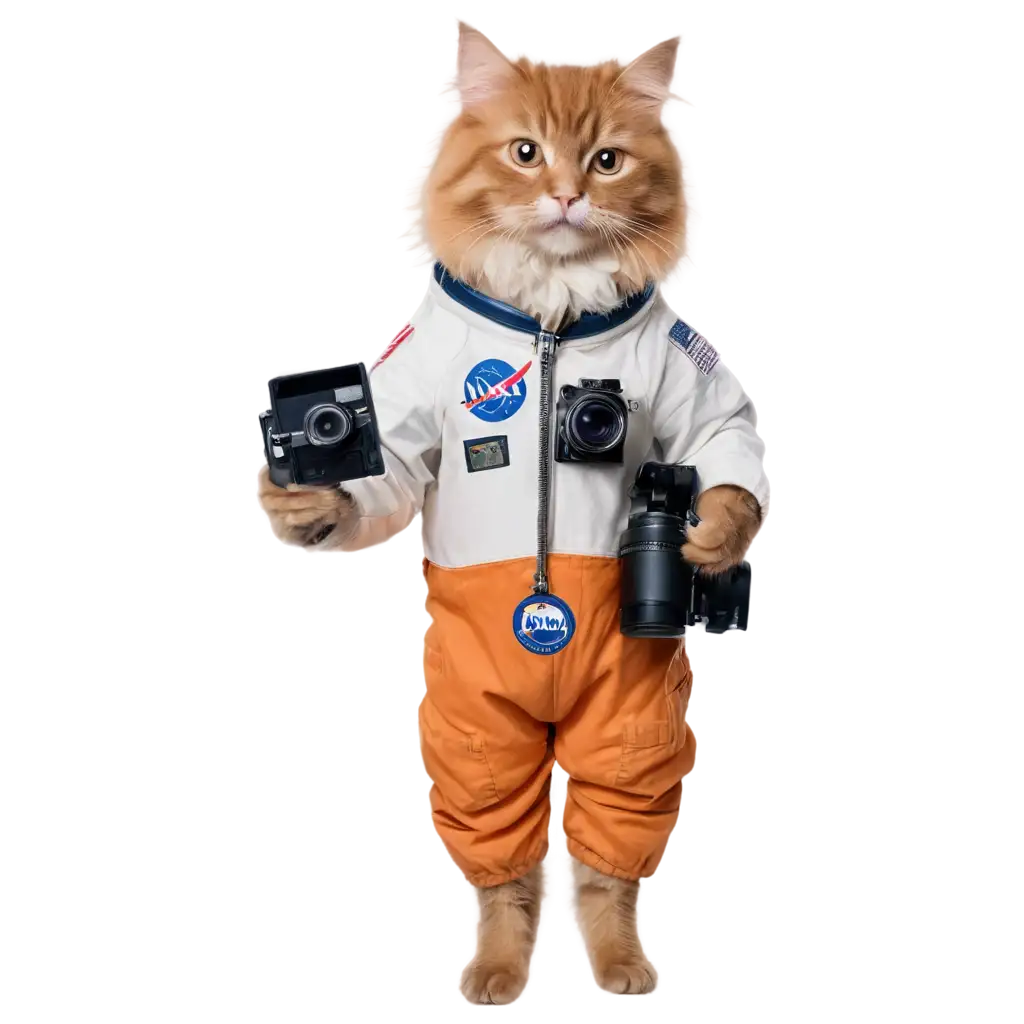 NASA-Cat-with-Canon-Camera-PNG-Image-Explore-the-Cosmic-Adventures-Captured-in-High-Quality