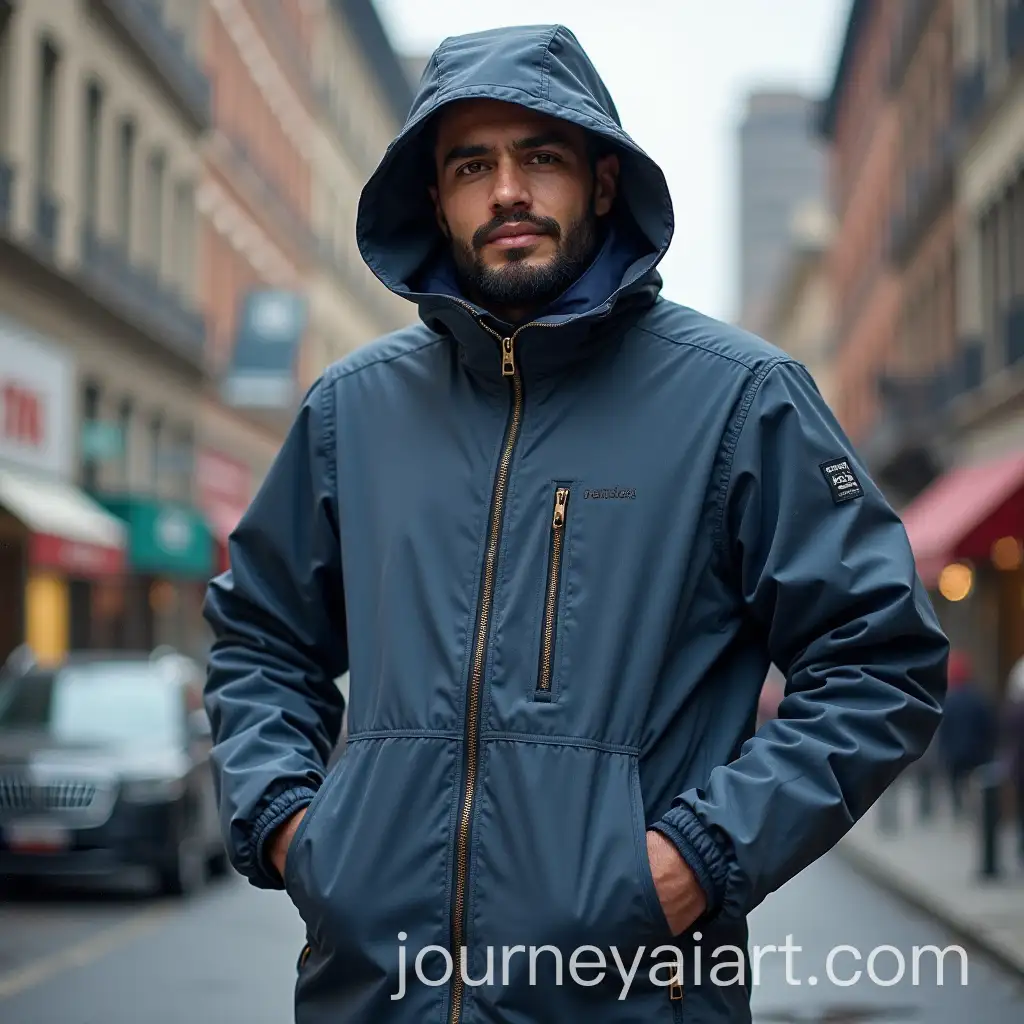 CloseUp-of-WaterRepellent-Textile-Surface-with-Beads-of-Water