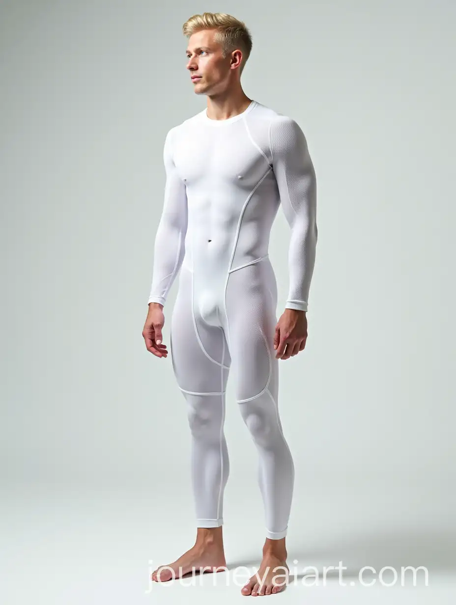 Athletic-Male-in-White-Sheer-Mesh-Compression-Outfit