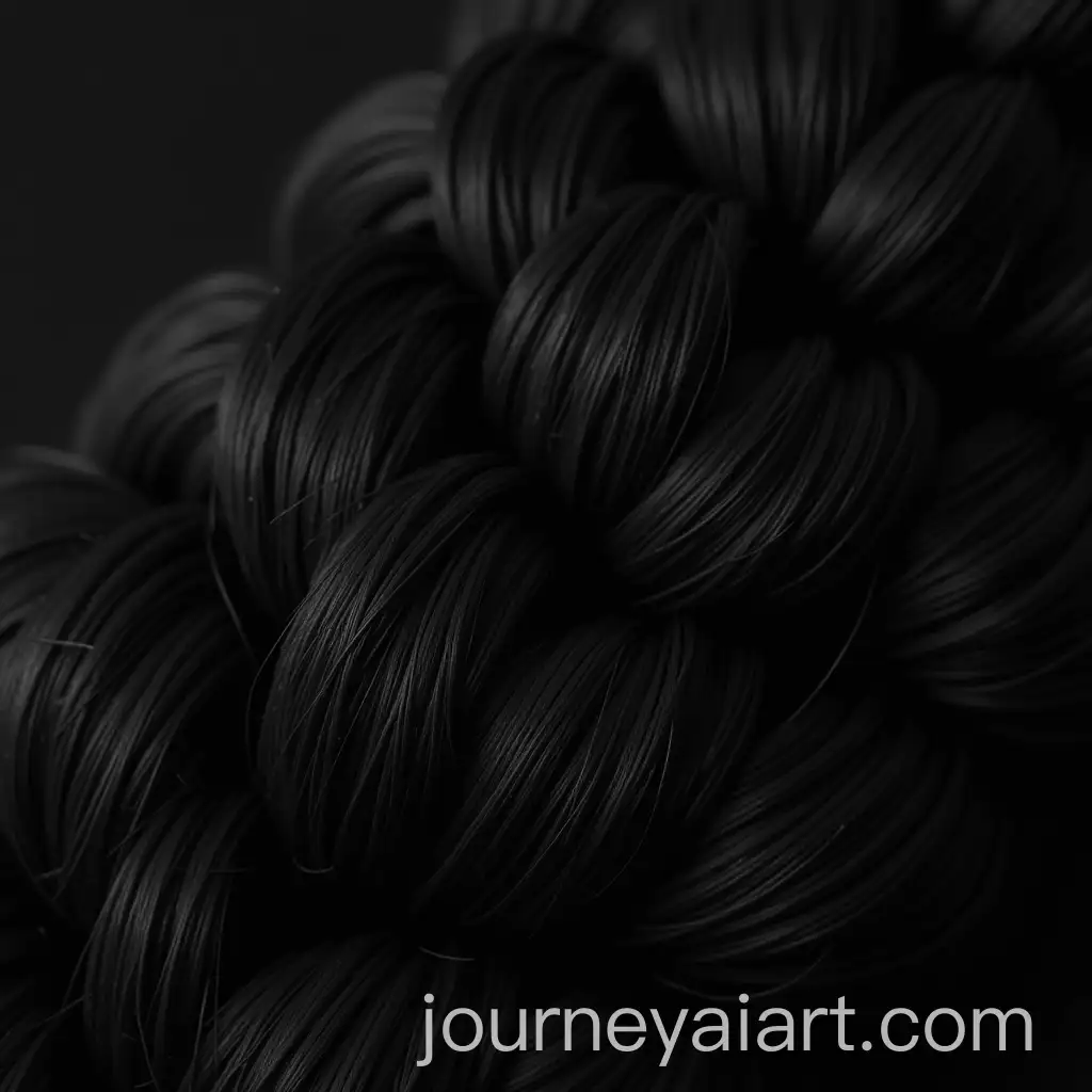 CloseUp-of-Black-Braided-Hair-with-Natural-Shine-and-Texture