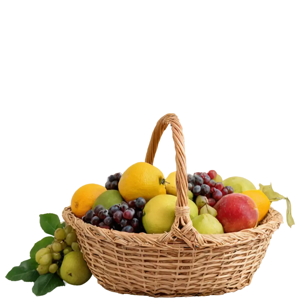 Basket-with-Fruits-PNG-Image-HighQuality-Transparent-Image-for-Multiple-Uses