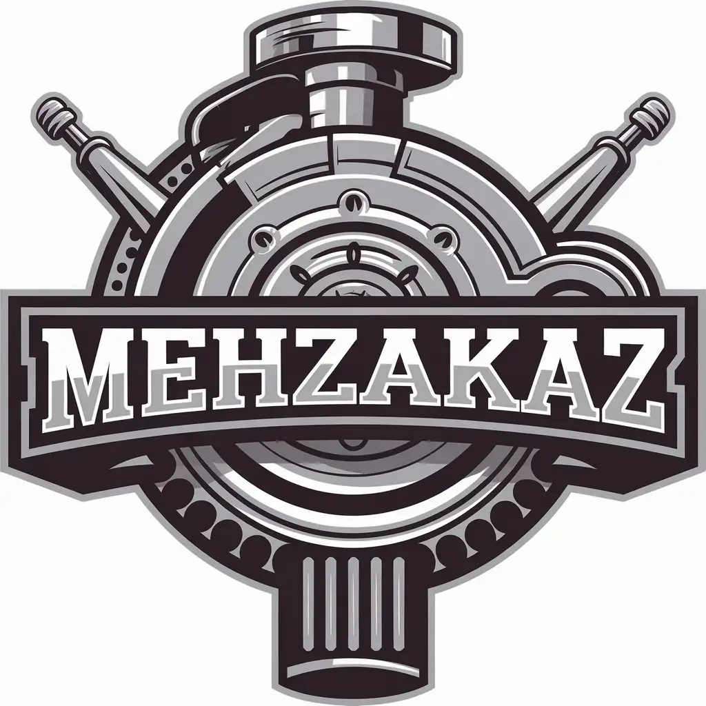 LOGO-Design-for-MEHZakaz-Industrial-Precision-with-Lathe-Machine-Symbol