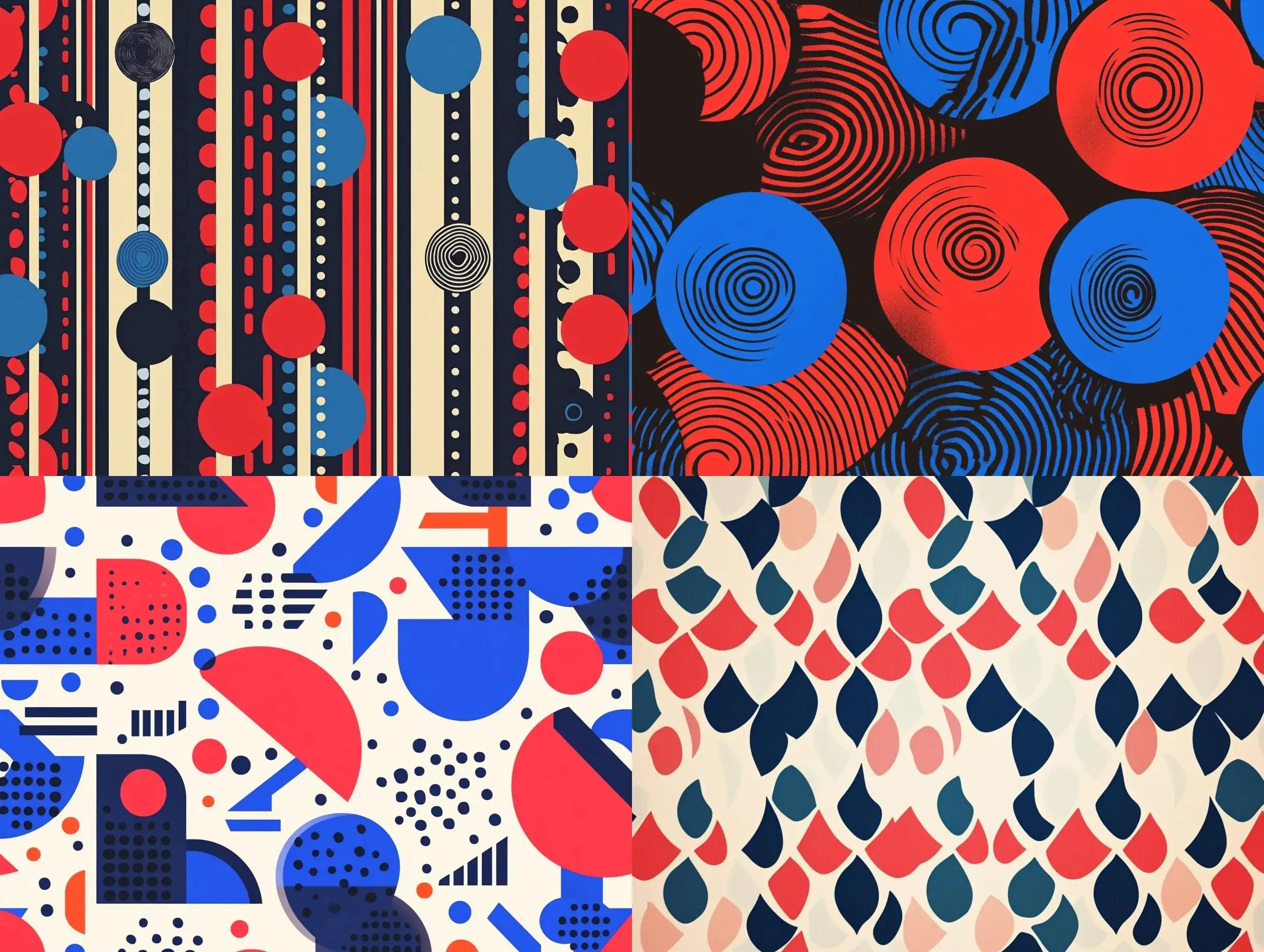 Stylish-Minimalist-Red-and-Blue-Pattern-Designs