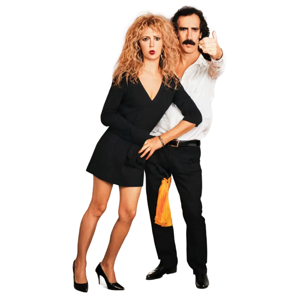 Frank-Zappa-and-Alla-Pugacheva-PNG-Image-Capturing-Musical-Legends-in-Artistic-Harmony