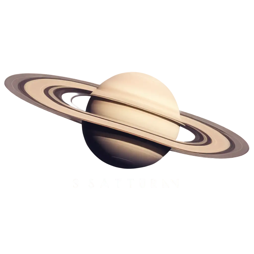 A logo named Saturn that is elegant and modern