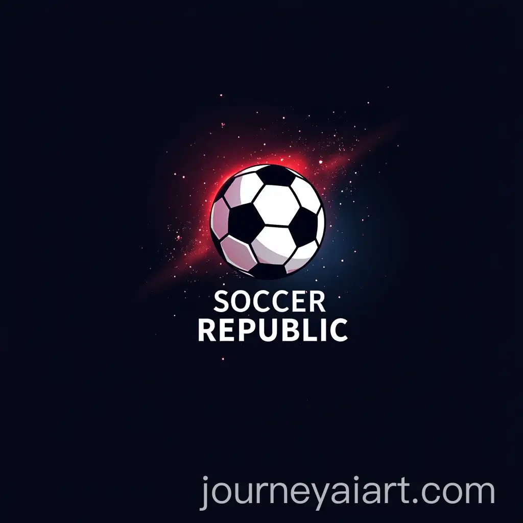 Futuristic-Soccer-Republic-Logo-with-Dark-SpaceInspired-Colors