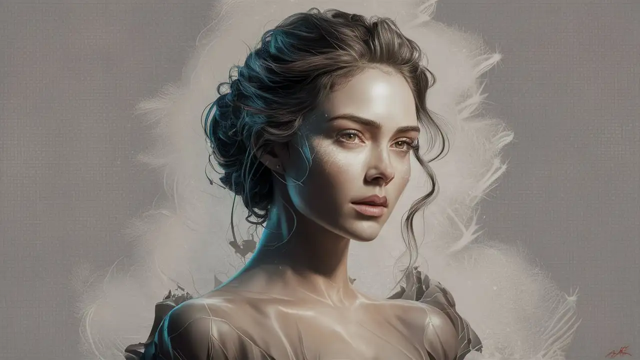 Stunning Photorealistic Digital Art of a Woman