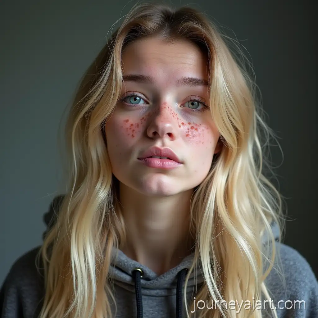 21Glaswegian-student-with-acneYearOld-Glaswegian-Female-Student-with-Blond-Hair-and-Acne